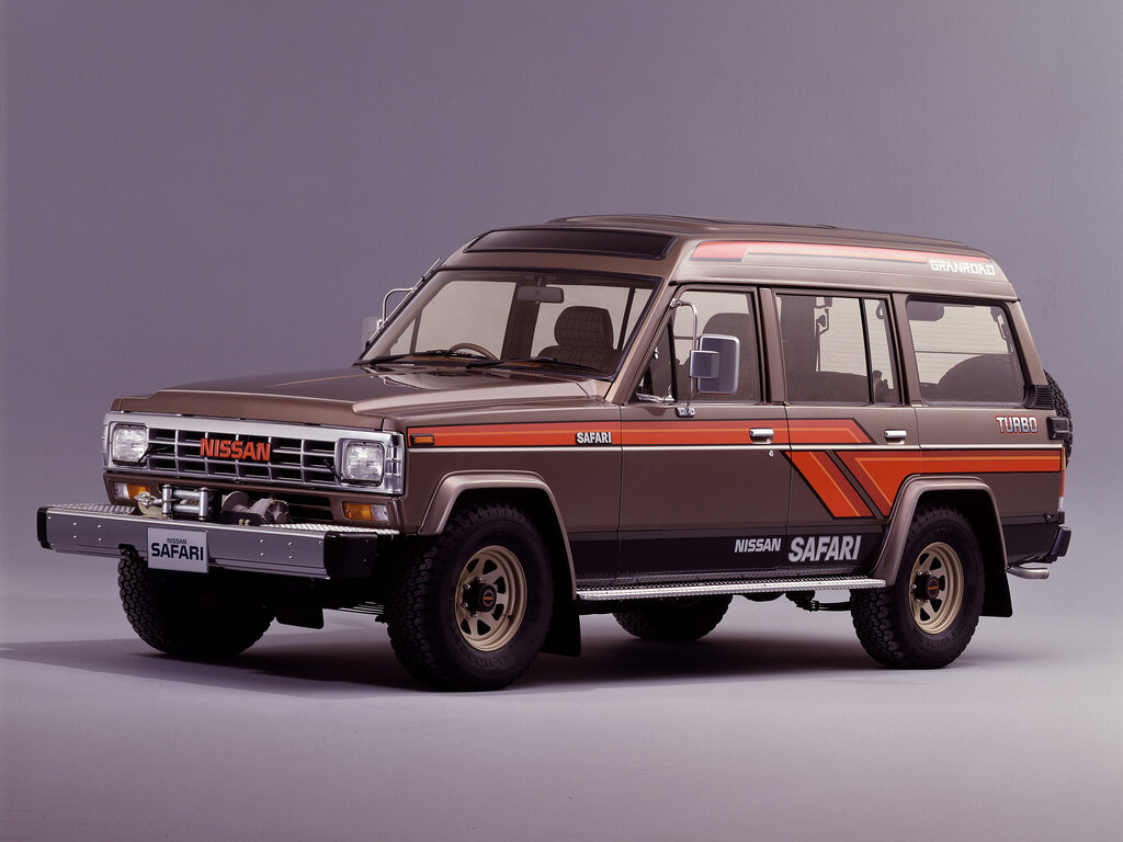 Nissan Safari (BRG161, VRG161) 1 поколение, рестайлинг, джип/suv 5 дв. (09.1983 - 10.1987)